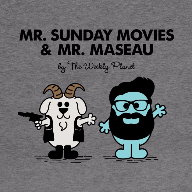 Mr Sunday and Mr Maseau by Byway Design